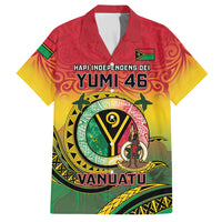 Personalised Vanuatu Hawaiian Shirt Yumi 46th Hapi Independens Dei - Reggae Version LT14 Reggae - Polynesian Pride