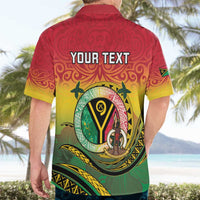 Personalised Vanuatu Hawaiian Shirt Yumi 45th Hapi Independens Dei - Reggae Version LT14 - Polynesian Pride