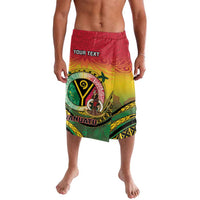 Personalised Vanuatu Lavalava Yumi 45th Hapi Independens Dei - Reggae Version LT14 Reggae - Polynesian Pride