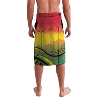 Personalised Vanuatu Lavalava Yumi 45th Hapi Independens Dei - Reggae Version LT14 - Polynesian Pride