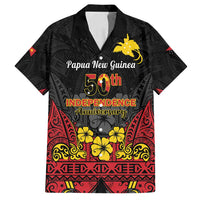 Papua New Guinea Independence Day Family Matching Off Shoulder Maxi Dress and Hawaiian Shirt PNG Bird of Paradise 50th Anniversary LT14