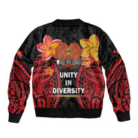 Papua New Guinea Independence Day Bomber Jacket PNG Since 1975 LT14 - Polynesian Pride