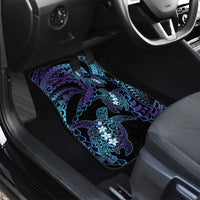 Polynesia Sea Turtle Day Car Mats Tribal Honu Plumeria Polynesian Pattern LT14 - Polynesian Pride