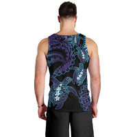 Polynesia Sea Turtle Day Men Tank Top Tribal Honu Plumeria Polynesian Pattern LT14 - Polynesian Pride
