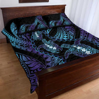 Polynesia Sea Turtle Day Quilt Bed Set Tribal Honu Plumeria Polynesian Pattern LT14 - Polynesian Pride
