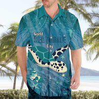 World Sea Turtle Day Polynesia Hawaiian Shirt Go With The Flow LT14 - Polynesian Pride
