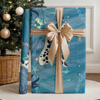 World Sea Turtle Day Polynesia Wrapping Paper Go With The Flow LT14 - Polynesian Pride