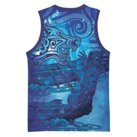 Kuri New Zealand Matariki Basketball Jersey Aotearoa Dog Waka Maori New Year Galaxy Vibes