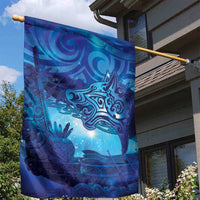 Kuri New Zealand Matariki Garden Flag Aotearoa Dog Waka Maori New Year Galaxy Vibes