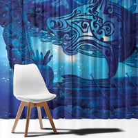 Kuri New Zealand Matariki Window Curtain Aotearoa Dog Waka Maori New Year Galaxy Vibes