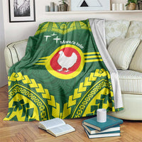 Manu'a Flag Day Blanket Polynesian Pattern National Color Proud