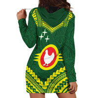 Manu'a Flag Day Hoodie Dress Polynesian Pattern National Color Proud LT14 - Polynesian Pride
