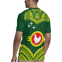 Manu'a Flag Day Rugby Jersey Polynesian Pattern National Color Proud LT14 - Polynesian Pride