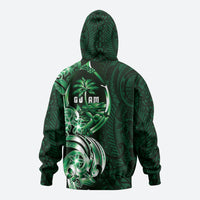 Betde Guam Chamorro Zip Hoodie Guahan Seal Tattoo LT14 - Polynesian Pride
