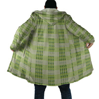Aloha Hawaii Pakalana Pikake Lei Cloak Palaka Inspired Hawaiian-plaid Pastel Green