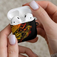 Gradient Marquesas Islands AirPods Case Marquesan Matatiki Hammerhead Shark Patutiki LT14 - Polynesian Pride