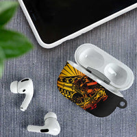 Gradient Marquesas Islands AirPods Case Marquesan Matatiki Hammerhead Shark Patutiki LT14 - Polynesian Pride