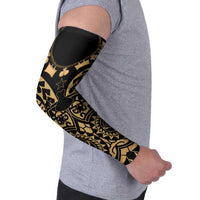 Austral Islands Arm Sleeves Tuhaa Pae Penu Stars Necklace Gold LT14 - Polynesian Pride