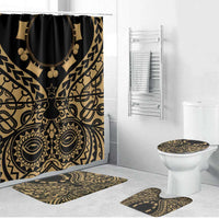 Austral Islands Bathroom Set Tuhaa Pae Penu Stars Necklace Gold - Polynesian Pride