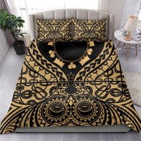 Austral Islands Bedding Set Tuhaa Pae Penu Stars Necklace Gold - Polynesian Pride