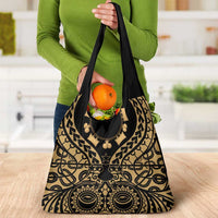 Austral Islands Grocery Bag Tuhaa Pae Penu Stars Necklace Gold - Polynesian Pride