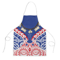Austral Islands Apron Tuhaa Pae Penu Stars Necklace Red LT14 Red - Polynesian Pride
