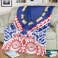 Austral Islands Blanket Tuhaa Pae Penu Stars Necklace Red - Polynesian Pride