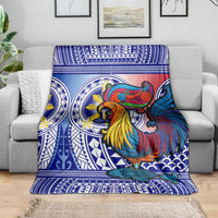 Philippines Blanket Filipino Sarimanok With Polynesian Tattoo LT14 - Polynesian Pride