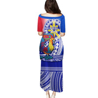 Personalised Philippines Puletasi Filipino Sarimanok With Polynesian Tattoo LT14 - Polynesian Pride