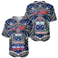 Samoa 685 Baseball Jersey Samoan Coat Of Arms Simple Style LT14 - Polynesian Pride
