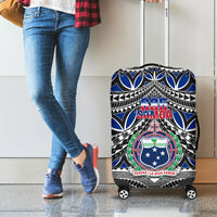 Samoa 685 Luggage Cover Samoan Coat Of Arms Simple Style LT14 - Polynesian Pride