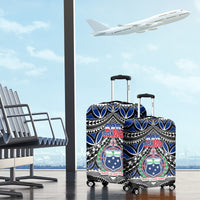 Samoa 685 Luggage Cover Samoan Coat Of Arms Simple Style LT14 - Polynesian Pride