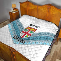Custom Fiji Tapa Rugby 2025 Quilt Go Champions Fijiana