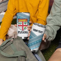 Custom Fiji Tapa Rugby 2025 Tumbler Cup Go Champions Fijiana