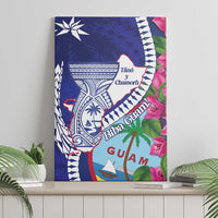 Biba Guam Liberation Day Canvas Wall Art Tano y Chamoru Latte Stone Blue