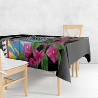 Biba Guam Liberation Day Tablecloth Tano y Chamoru Latte Stone Black