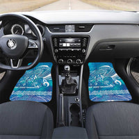 Kuri Dog Waka New Zealand Matariki Car Mats Ocean Sharks Maori Tattoo