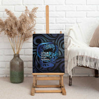 Tuna Eel New Zealand Matariki Canvas Wall Art He Piko He Taniwha Maori Pattern LT14 - Polynesian Pride