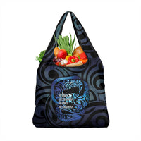 Tuna Eel New Zealand Matariki Grocery Bag He Piko He Taniwha Maori Pattern LT14 1-pack One Size Purple - Polynesian Pride