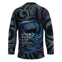 Tuna Eel New Zealand Matariki Hockey Jersey He Piko He Taniwha Maori Pattern LT14 - Polynesian Pride