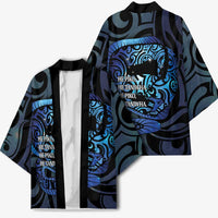 Tuna Eel New Zealand Matariki Kimono He Piko He Taniwha Maori Pattern LT14 - Polynesian Pride