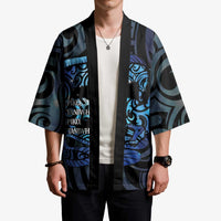 Tuna Eel New Zealand Matariki Kimono He Piko He Taniwha Maori Pattern LT14 - Polynesian Pride