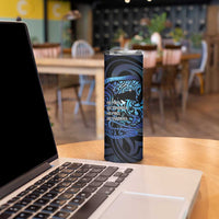 Tuna Eel New Zealand Matariki Skinny Tumbler He Piko He Taniwha Maori Pattern