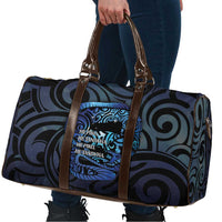 Tuna Eel New Zealand Matariki Travel Bag He Piko He Taniwha Maori Pattern LT14 - Polynesian Pride