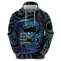 Tuna Eel New Zealand Matariki Zip Hoodie He Piko He Taniwha Maori Pattern LT14 - Polynesian Pride