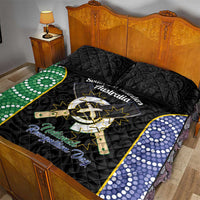 Personalised South Sea Islanders National Recognition Day Quilt Bed Set Australia Aboriginal Vanuatu Pig Tusk