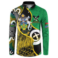 Australian South Sea Islanders National Recognition Day Button Sweatshirt Solomon Islands And Vanuatu Culture