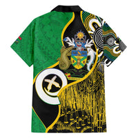Australian South Sea Islanders National Recognition Day Family Matching Short Sleeve Bodycon Dress and Hawaiian Shirt Solomon Islands And Vanuatu Culture