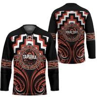 Aotearoa Tapuika Personalised Hockey Jersey Maori Iwi Poutama Puhoro Tattoo LT14 - Polynesian Pride