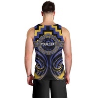 Aotearoa Ngati Raukawa Personalised Men Tank Top Maori Iwi Poutama Puhoro Tattoo LT14 - Polynesian Pride